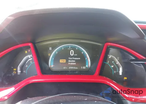 2018 Honda Civic Ex-T from USA, damaged, VIN JHMFC1F31JX034819